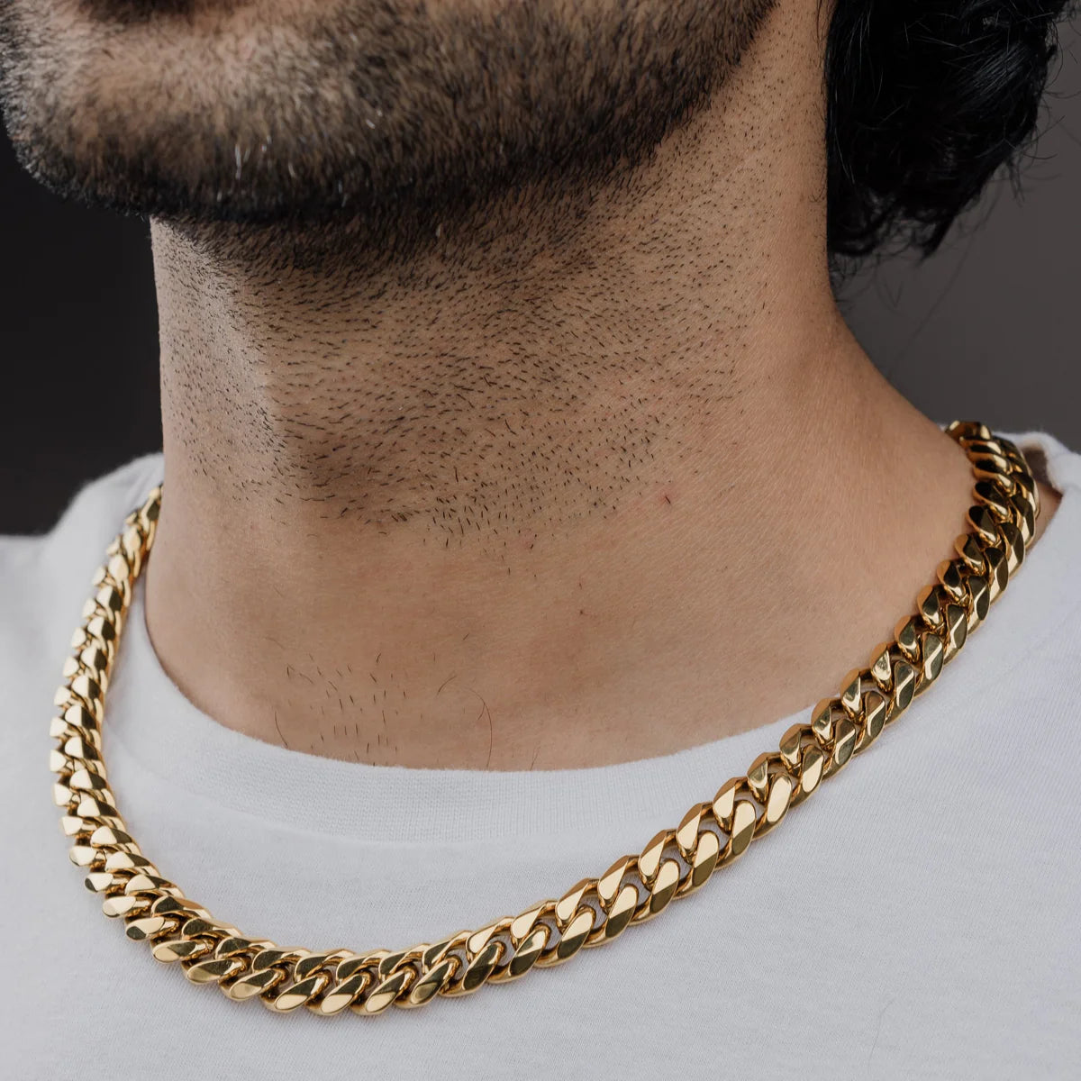 CUBAN GOLD PLATED CHAIN